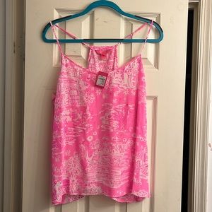 NWT Lily Pulitzer XL Dusk Top: Pink Sorbet RARE
